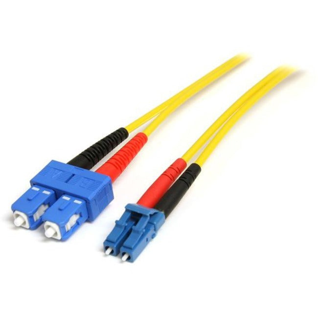 Câble fibre optique StarTech.com 10 m - Duplex monomode 9/125 - LSZH - LC/SC - OS1 - Câble de raccordement fibre LC vers SC