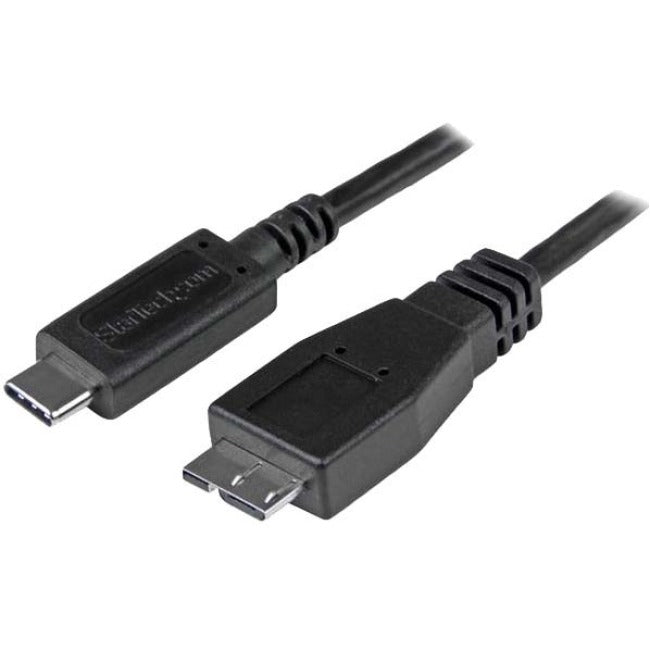StarTech.com Câble USB C vers Micro USB 0,5 m - M/M - USB 3.1 (10 Gb/s) - Câble USB 3.1 Type C vers Micro USB Type B