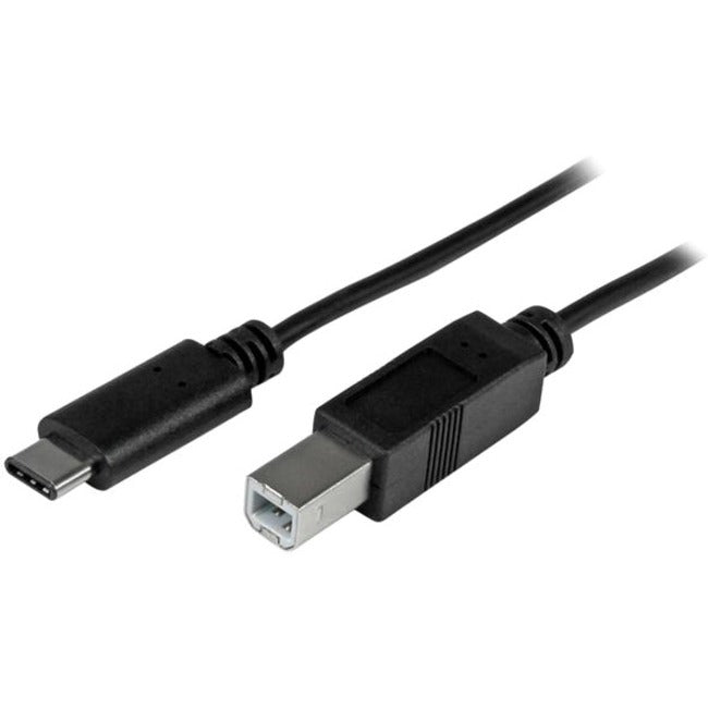 StarTech.com Câble d'imprimante USB C vers USB B - 1 m / 3 pi - Câble d'imprimante USB C - Câble USB C vers USB B - USB Type C vers Type B