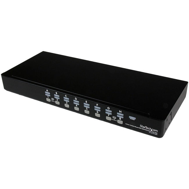 StarTech.com Commutateur KVM USB 1U 16 ports à montage en rack avec OSD