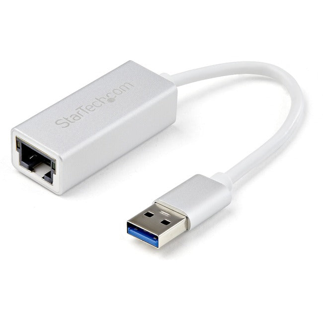Adaptateur réseau USB 3.0 vers Gigabit de StarTech.com - Argent - Design élégant en aluminium, idéal pour MacBook, Chromebook ou tablette
