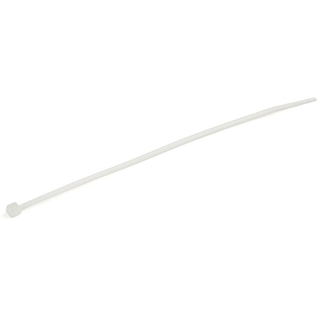 StarTech.com Serre-câbles 15 cm (6 po), diamètre 39 mm 1-3/8 po, résistance à la traction 18 kg (40 lb), attaches zippées autobloquantes en nylon, homologué UL, paquet de 1000, blanc