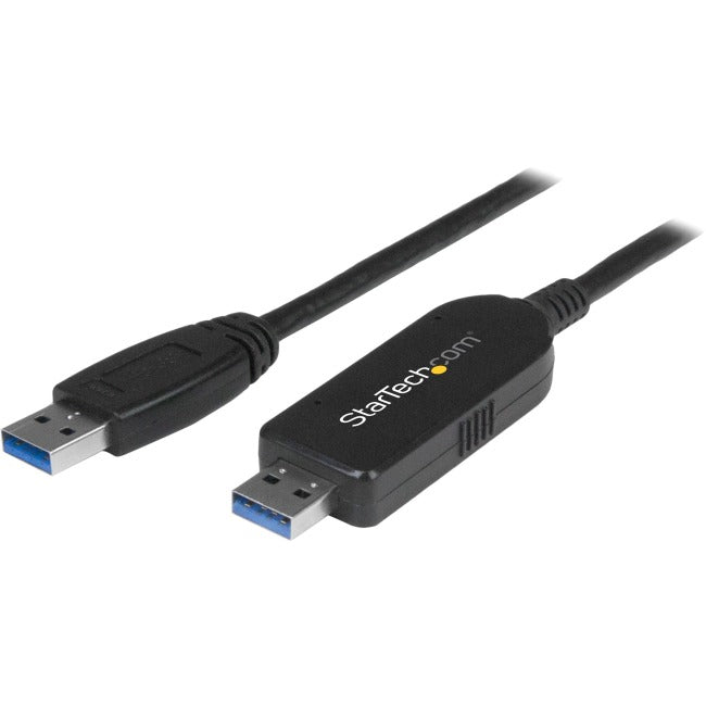 Câble de transfert de données USB 3.0 StarTech.com pour Mac et Windows - Câble de transfert USB rapide pour des mises à niveau faciles, y compris Mac OS X et Windows 8