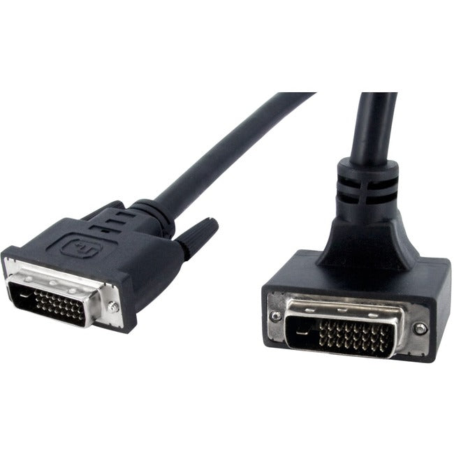 StarTech.com Câble de moniteur DVI-D coudé à 90 degrés de 1,8 m - M/M