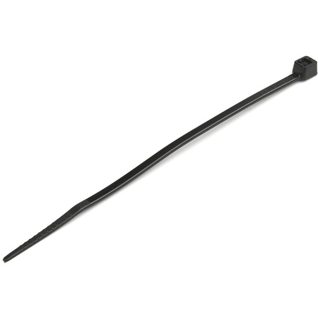 StarTech.com Attaches de câble de 10 cm (4"), diamètre de 22 mm (7/8"), résistance à la traction de 8 kg (18 lb), attaches zippées autobloquantes en nylon, répertoriées UL, paquet de 1000, noir