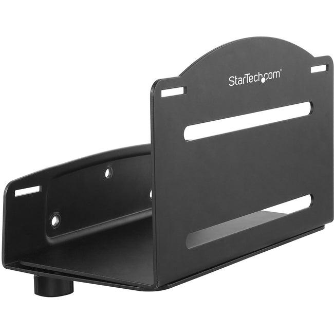 StarTech.com Support CPU - Support mural pour ordinateur réglable - Support mural pour PC - Support mural pour CPU - Largeur réglable de 4,8 à 8,3 pouces - Métal robuste