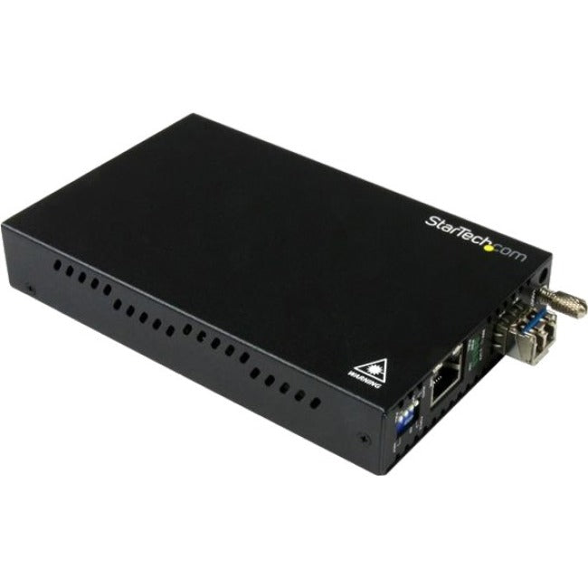 StarTech.com Convertisseur de média cuivre-fibre Gigabit Ethernet - SM LC - 10 km - Convertisseur de média Ethernet - Convertisseur GbE