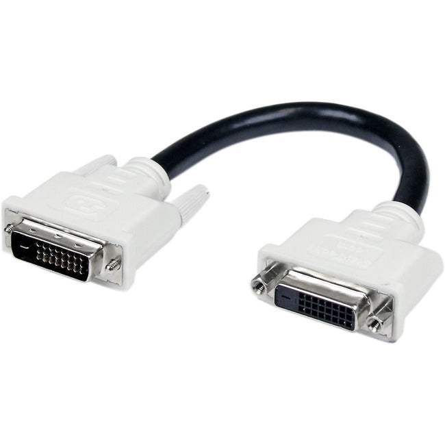 StarTech.com Câble d'extension 6 pouces DVI-D Dual Link Digital Port Saver M/F