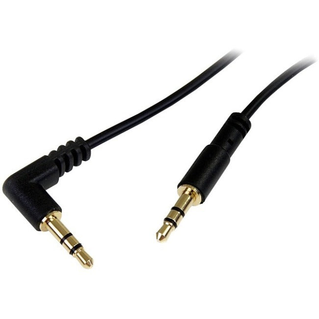 StarTech.com Câble audio stéréo 3,5 mm fin 1,8 m vers angle droit - M/M