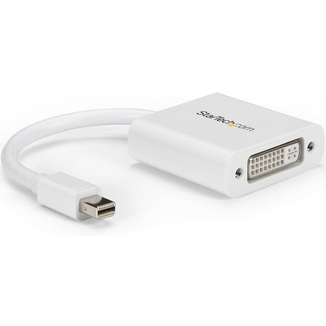 StarTech.com Mini DisplayPort® to DVI Video Adapter Converter - White