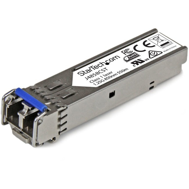 StarTech.com Gigabit Fiber SFP Transceiver Module - HP J4858C Compatible - MM LC with DDM - 550m (1804 ft) - 1000Base-SX