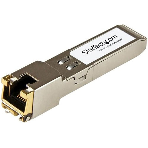 StarTech.com Module SFP compatible Brocade E1MG-TX - 1000BASE-T - Émetteur-récepteur 1GE Gigabit Ethernet SFP vers RJ45 Cat6/Cat5e - 100 m