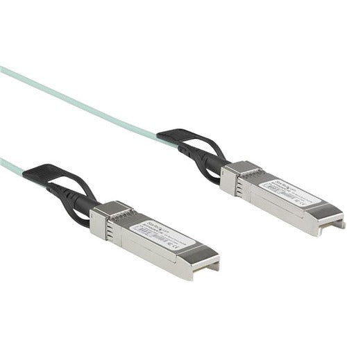 StarTech.com Dell EMC AOC-SFP-10G-2M Compatible 2m 10G SFP+ to SFP AOC Cable - 10GbE SFP+ Active Optical Fiber - 10Gbps SFP + Cable 6.5'