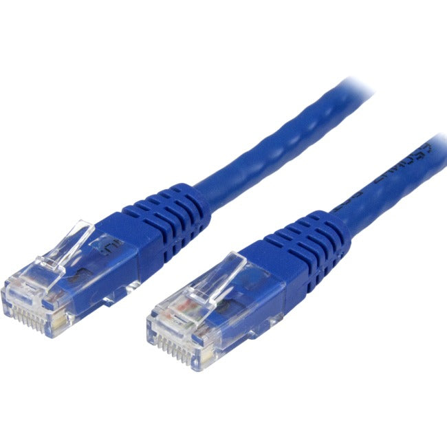 StarTech.com Câble Ethernet CAT6 de 20 pieds - Gigabit moulé bleu - 100 W PoE UTP 650 MHz - Cordon de raccordement de catégorie 6 Câblage certifié UL/TIA