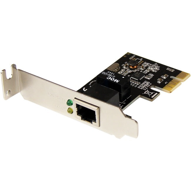 StarTech.com Carte réseau 1 port PCI Express PCIe Gigabit NIC Server Adapter - Low Profile