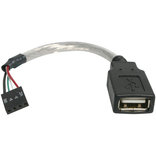 StarTech.com StarTech.com 6in USB 2.0 Cable - USB A to USB 4 Pin Header F/F USB A Female to Motherboard Header Adapter - USB cable - 4 pin USB Type A (F) - 4 pin MPC (F) - 15 cm
