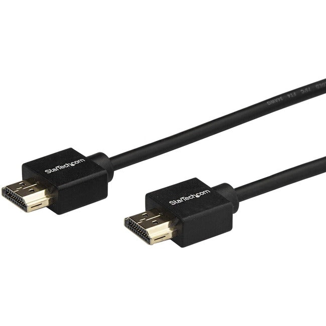 StarTech.com Câble HDMI 2.0 6 pieds/2 m, connecteurs de préhension, câble de moniteur HDMI haute vitesse certifié 4K 60 Hz avec Ethernet, HDR10 18 Gbit/s