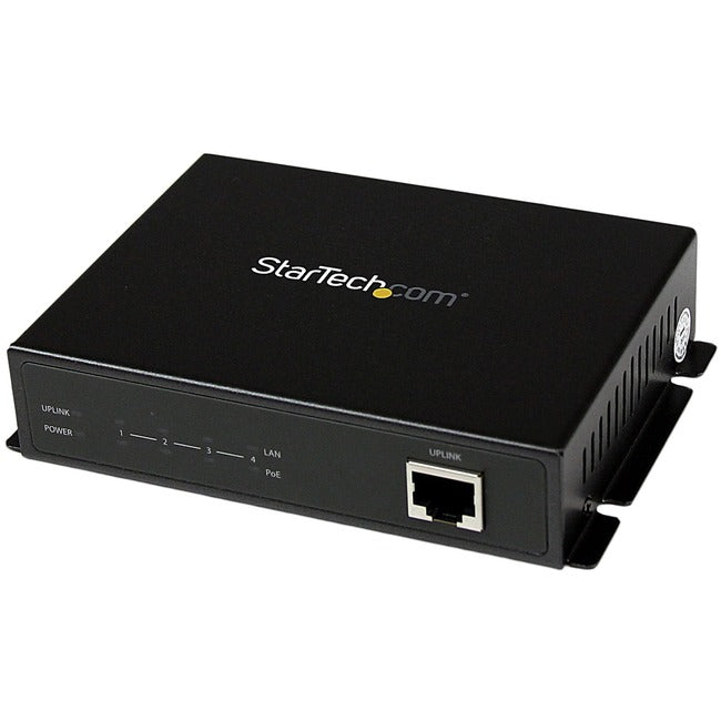 StarTech.com Commutateur PoE Gigabit industriel non géré à 5 ports avec 4 ports Power over Ethernet