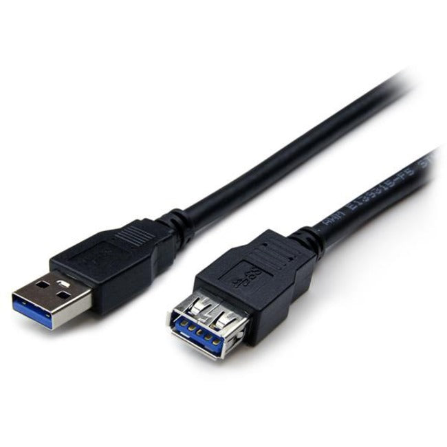 StarTech.com Câble d'extension noir SuperSpeed USB 3.0 2 m A vers A - M/F