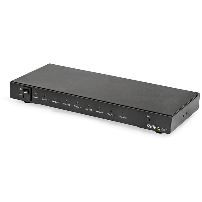 Répartiteur HDMI 4K 60 Hz à 8 ports StarTech.com - Prise en charge HDR - Répartiteur HDMI 2.0 - Son surround 7.1