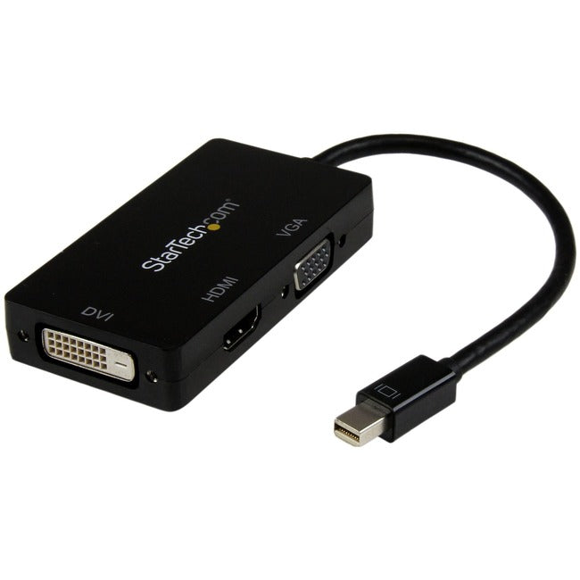 StarTech.com Adaptateur Mini DisplayPort - 3-en-1 - 1080p - Adaptateur de moniteur - Mini DP vers HDMI / VGA / DVI Adaptateur Hub