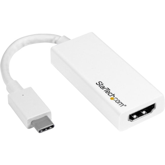 StarTech.com StarTech.com - Adaptateur USB-C vers HDMI - 4K 30 Hz - Blanc - Adaptateur USB Type-C vers HDMI - USB 3.1 - Compatible Thunderbolt 3