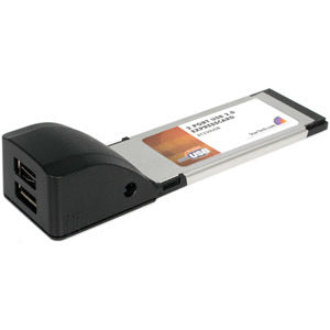 StarTech.com Carte adaptateur USB 2.0 pour ordinateur portable ExpressCard 2 ports
