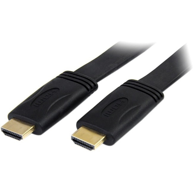 StarTech.com Câble HDMI plat haute vitesse de 4,5 m avec Ethernet - Câble HDMI Ultra HD 4k x 2k - HDMI vers HDMI M/M