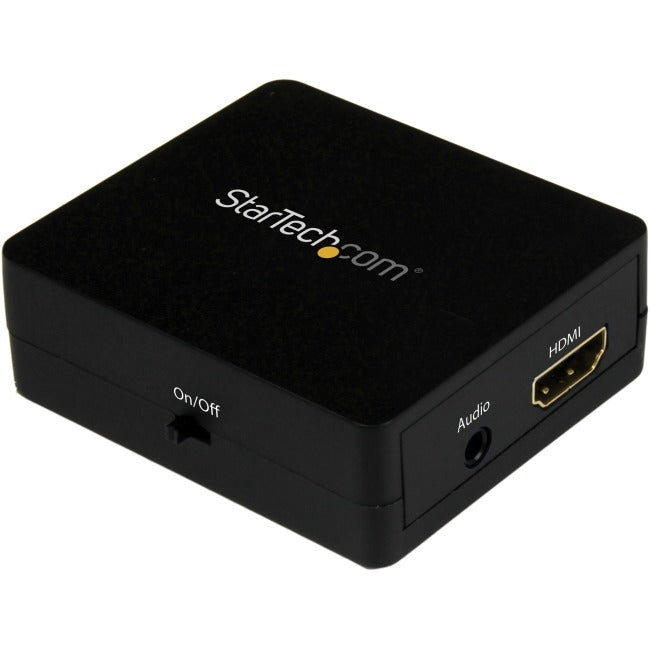 StarTech.com Extracteur audio HDMI - Convertisseur audio HDMI vers 3,5 mm - Audio stéréo 2.1 - 1080p