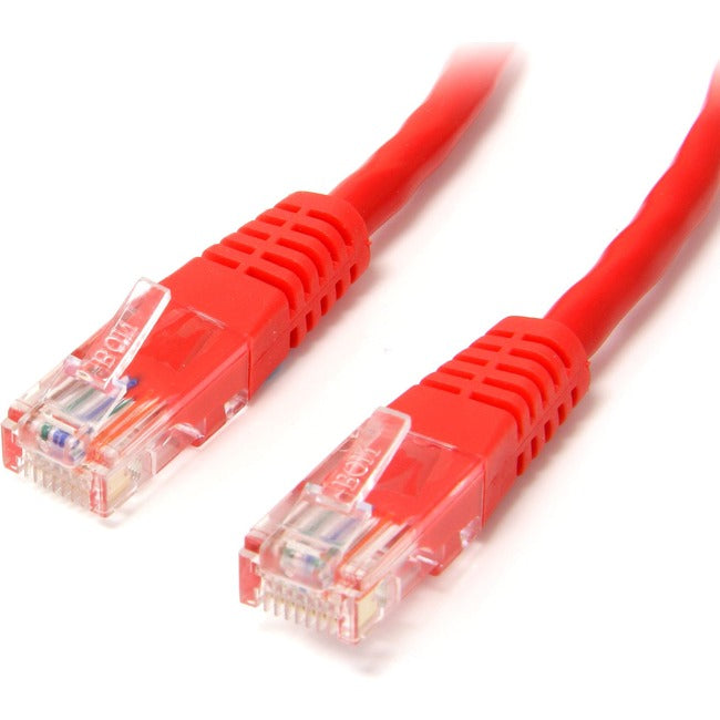 StarTech.com Câble de raccordement UTP Cat5e moulé rouge de 15 pi