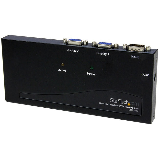 StarTech.com StarTech.com Répartiteur vidéo VGA haute résolution à 2 ports - 350 MHz