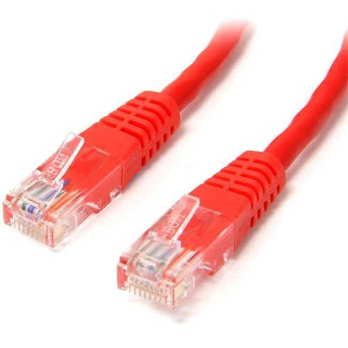 Câble de raccordement UTP Cat5e moulé rouge de 3 pi StarTech.com