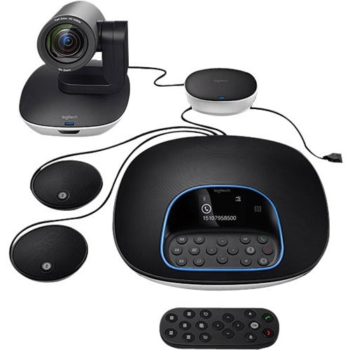 Micros d'extension Logitech GROUP Video Conferencing System Plus
