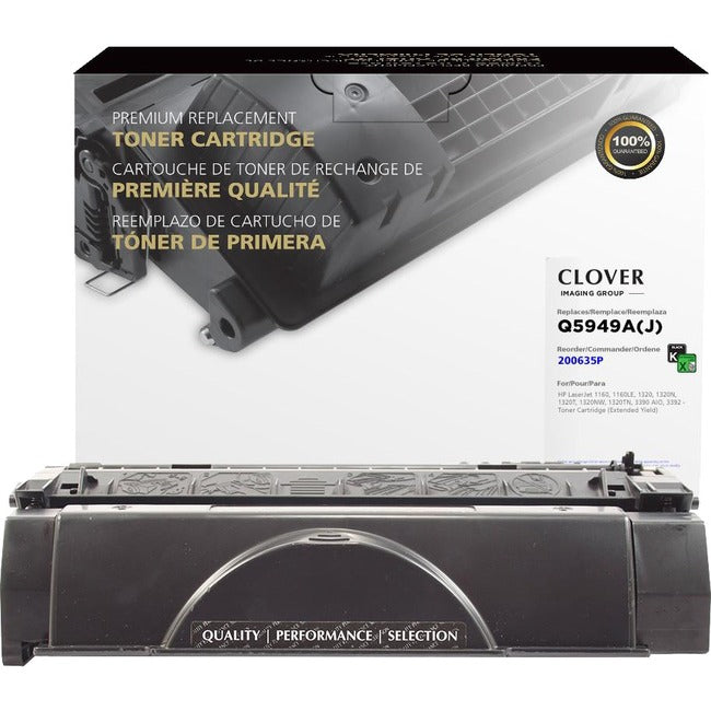 Clover Technologies Toner Cartridge - Alternative for HP 49A - Black