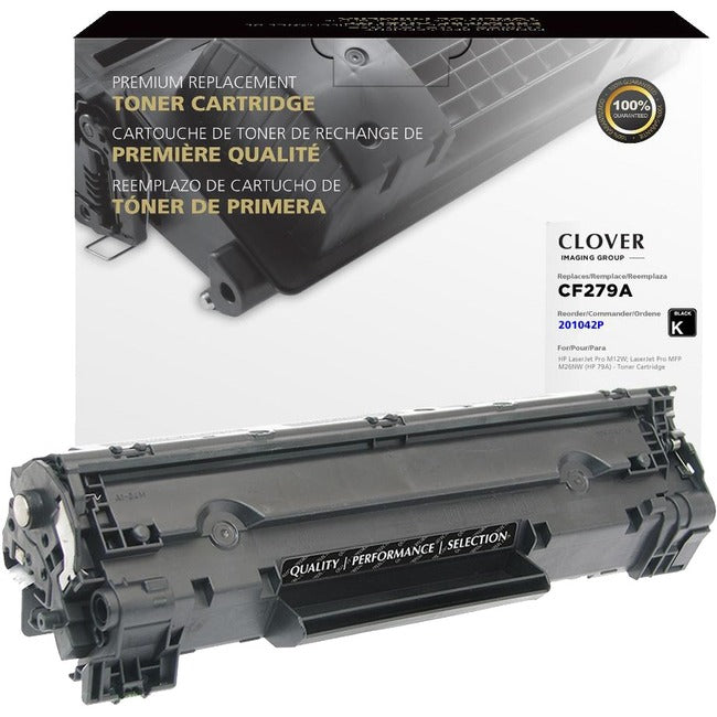 Clover Technologies Cartouche de toner remanufacturée - Alternative pour HP 79A - Noir