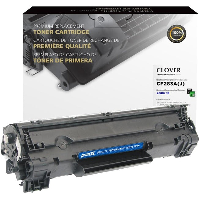 Clover Technologies Remanufactured Toner Cartridge - Alternative for HP 83A - Black