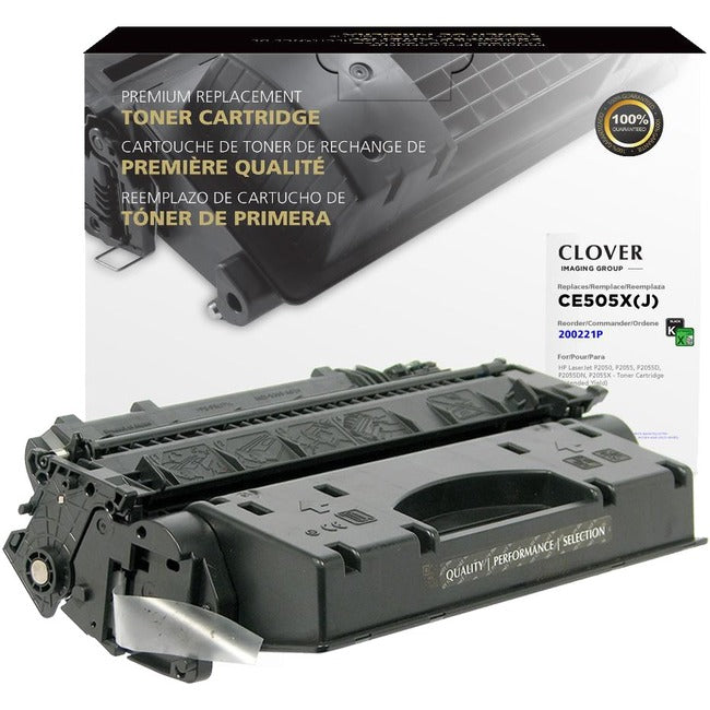 Clover Technologies Cartouche de toner remanufacturée - Alternative pour HP 05L, 05X - Noir