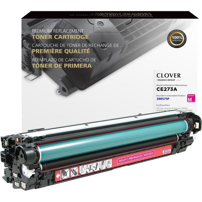 Clover Technologies Cartouche de toner remanufacturée - Alternative pour HP 650A - Magenta