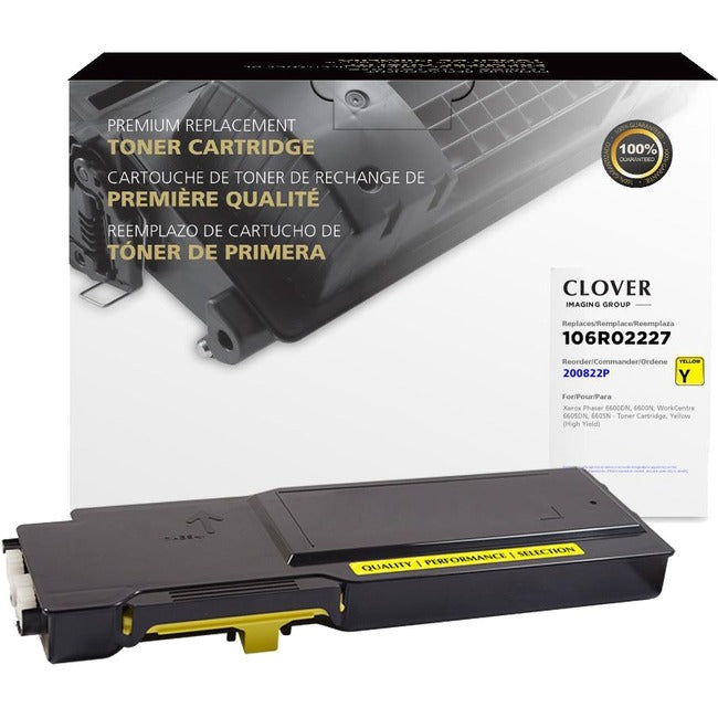 Clover Technologies Toner Cartridge - Alternative for Xerox - Yellow