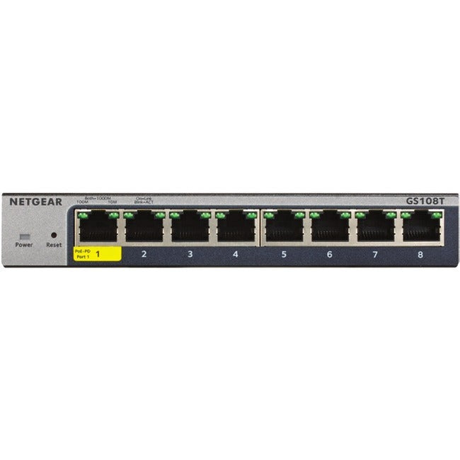 Commutateurs Pro gérés intelligents Netgear Gigabit Ethernet à 8 ports avec gestion du cloud