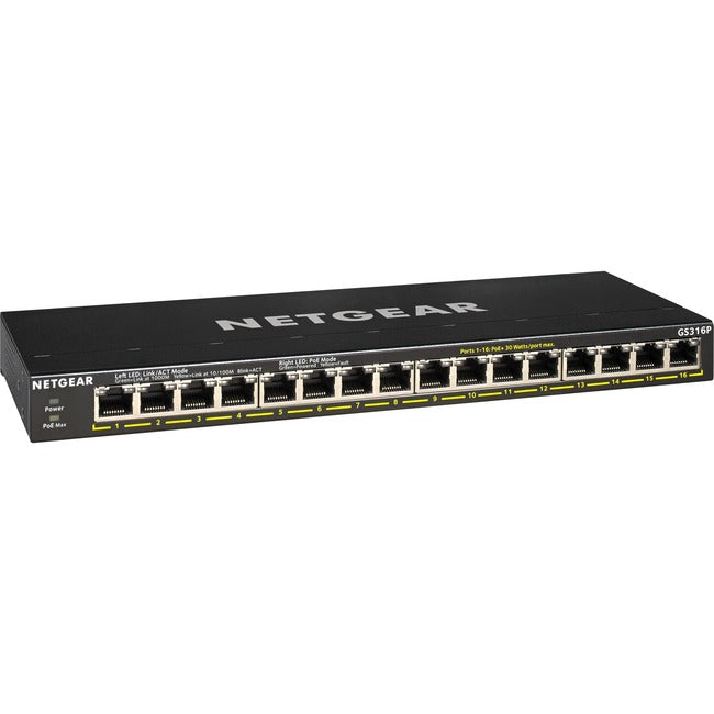 Netgear GS316P Commutateur Ethernet PoE 16G