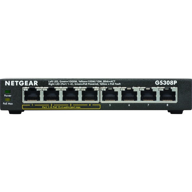 Commutateur Ethernet Netgear GS308P switch