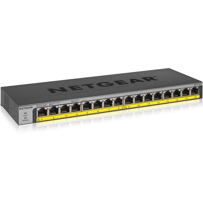 Commutateur non géré Netgear 16 ports 76 W PoE/PoE+ Gigabit Ethernet