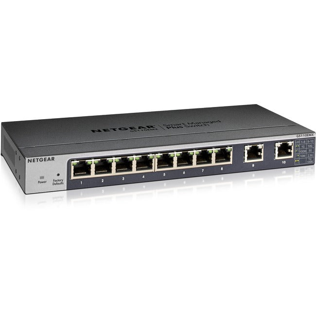 Commutateur Ethernet Netgear GS110EMX