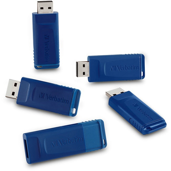 Clé USB Verbatim 8 Go - 5pk - Bleu