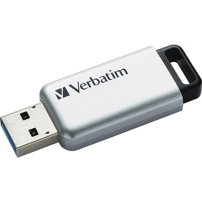 Verbatim 16GB Store'n' Go Secure Pro USB 3.0 Flash Drive with AES 256 Hadware Encryption - Silver