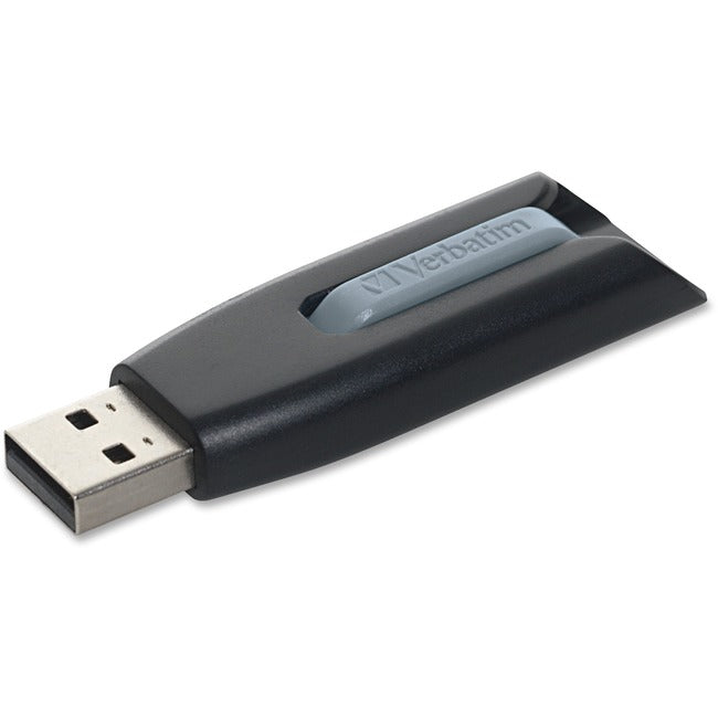 Clé USB 3.0 Store 'n' Go V3 de 128 Go de Verbatim - Gris