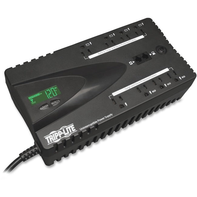 UPS Système d'onduleur LCD vert ultra-compact Tripp Lite 650VA