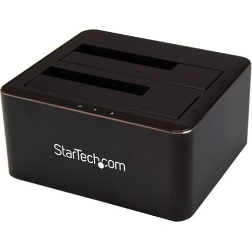 StarTech.com Station d'accueil pour disque dur SATA double baie pour 2 x 2,5 / 3,5" SATA SSD / HDD - USB 3.0 - Station d'accueil pour disque dur SATA