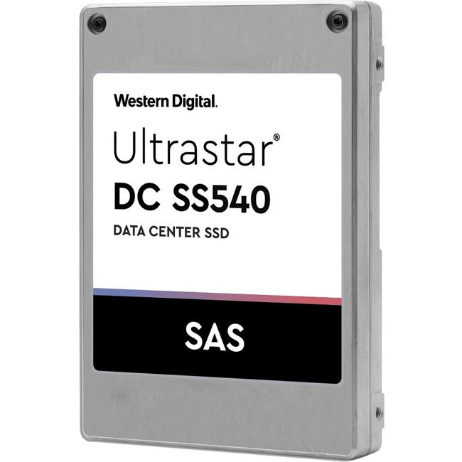 WD Ultrastar DC SS540 WUSTVA176BSS201 Disque SSD 7,68 To - Interne 2,5" - SAS (SAS 12 Go/s)